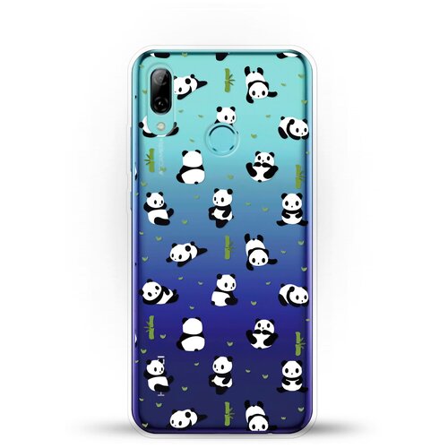 фото Силиконовый чехол панды на huawei p smart (2019) andy & paul