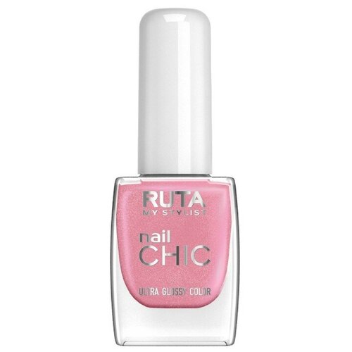 Лак для ногтей Ruta Nail Chic, тон 21, тёплый розовый (4 шт)