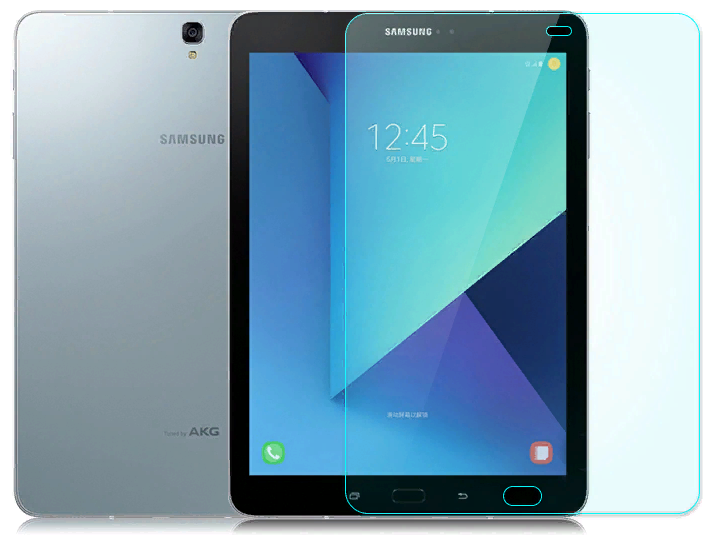 Защитное противоударное стекло MyPads для планшета Samsung Galaxy Tab S2 9.7 SM-T810/T815 с олеофобным покрытием