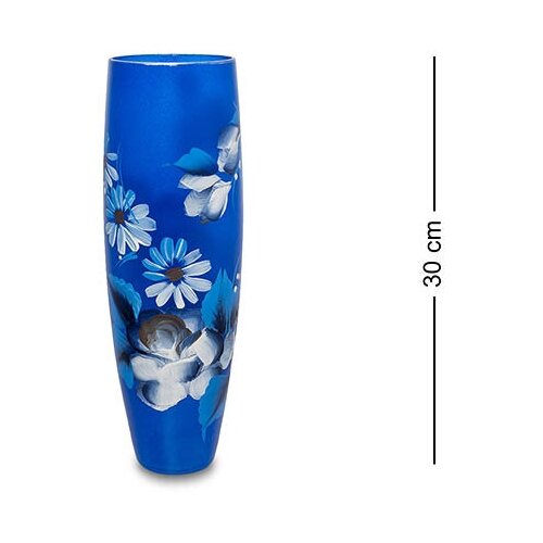 Ваза стеклянная Жостово h-300 (бочонок) VZ-556 113-20542