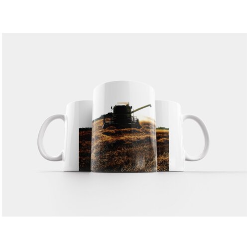 фото Кружка "комбинат, комбайн, сбор урожая" 320 мл lotsprints