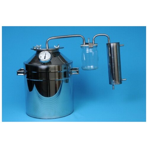 Самогонный аппарат фланцевый с банкой сухопарником БФТМ-20л Умелец 729000₽