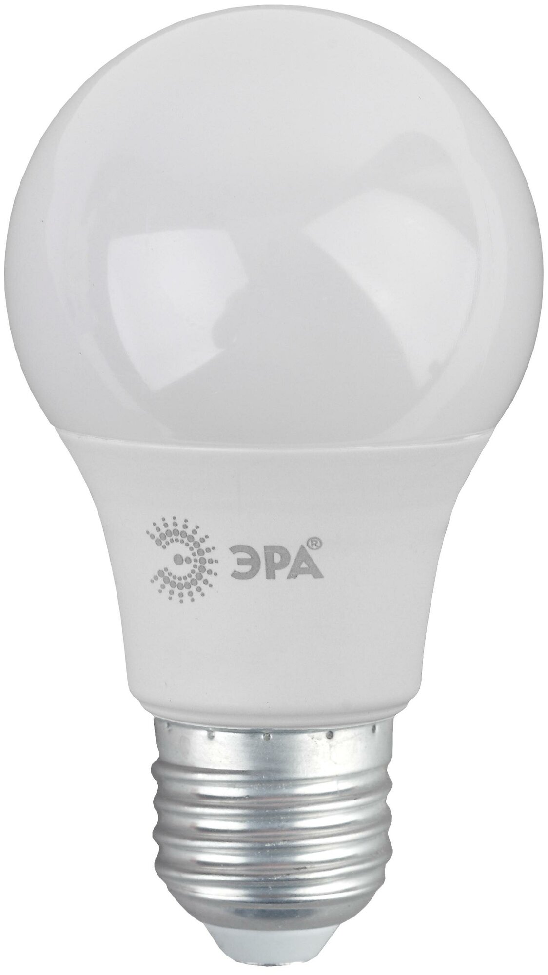 Лампа светодиодная LED A60 15W E27 4000K груша матовая ЭРА LED A60-15W-840-E27 R