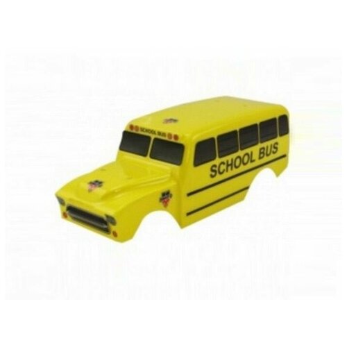 переднее крепление кузова для e18bs e18bsl Кузов желтый для автобуса Himoto E18BS/E18BSL
