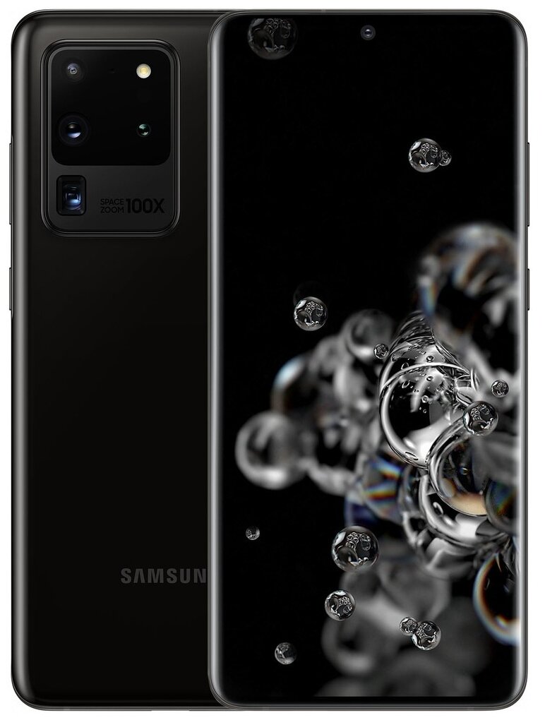 Смартфон Samsung Galaxy S20 Ultra (SM-G988B) 12/128 ГБ RU, черный
