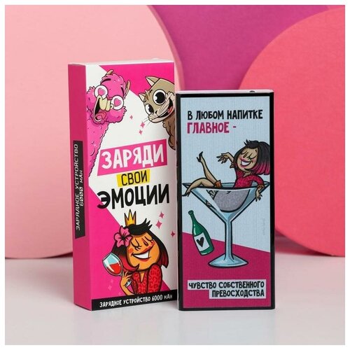 Зарядное устройство Главное чувство превосходства 6000 mAh 62 х 14 см 127000₽