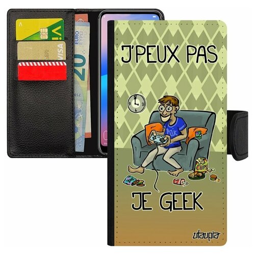 фото Чехол-книжка на телефон samsung galaxy s7 edge, "не могу - играю!" геймер повод utaupia