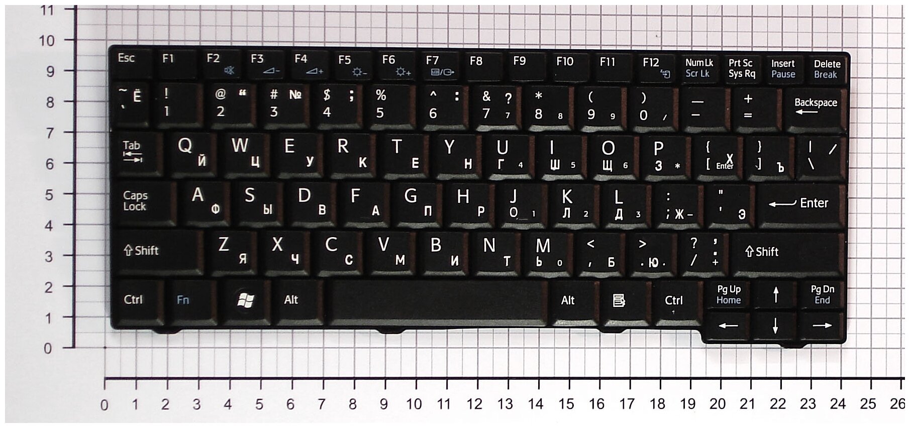 Клавиатура для ноутбука Sony Vaio VPCM121ADL черная