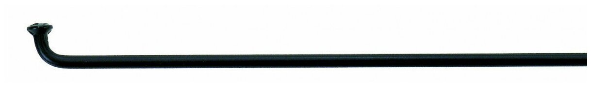 Спица 2,0*270мм 5-284607 27.5 черная нержавейка сталь с латунным ниппелем CNSPOKE (Комплект 10 шт)
