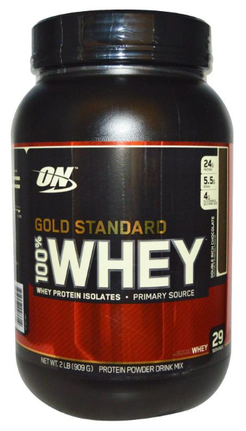 Протеин OPTIMUM NUTRITION Gold Standard 100% Whey, порошок, 0.9кг, ванильный крем [on85] - фото №4