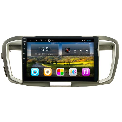 Штатная магнитола Zenith Honda Accord 9 2013-2018, Android 10, 8/128GB, 4G LTE