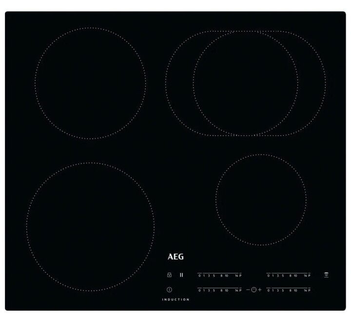 Индукционная варочная панель AEG IKB64413IB, черный