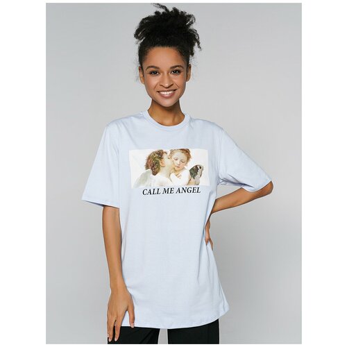 фото Футболка твое, размер l, голубой