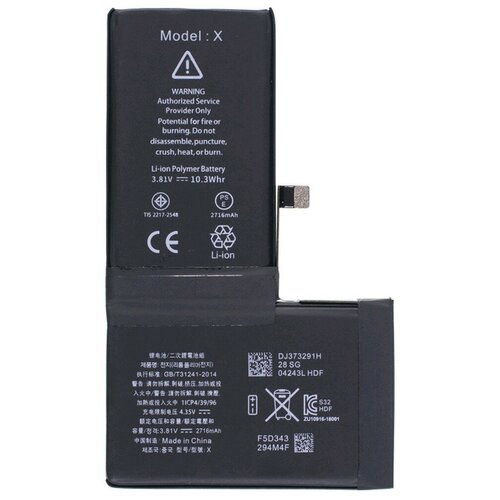 фото Аккумулятор для apple iphone x fixiton