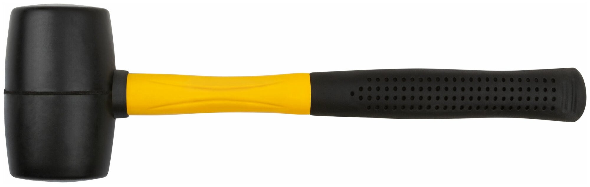 Киянка резиновая FIT 45493 фиберглассовая ручка 60 мм (450 гр)