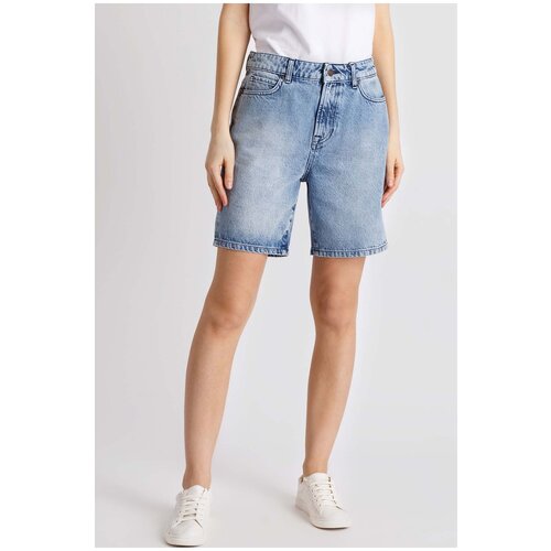 фото Шорты baon женские, модель: b3222031, цвет: light blue denim, размер: 29