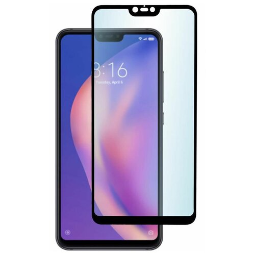 фото Защитное стекло для xiaomi mi 8 lite (черное) чехлы и стекла