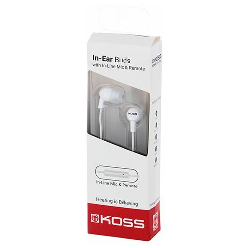 Наушники внутриканальные Koss KEB4i White 69900₽