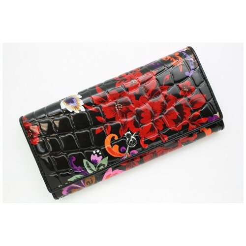 фото Женский кожаный кошелек sergio valentini св 3261-111 черный