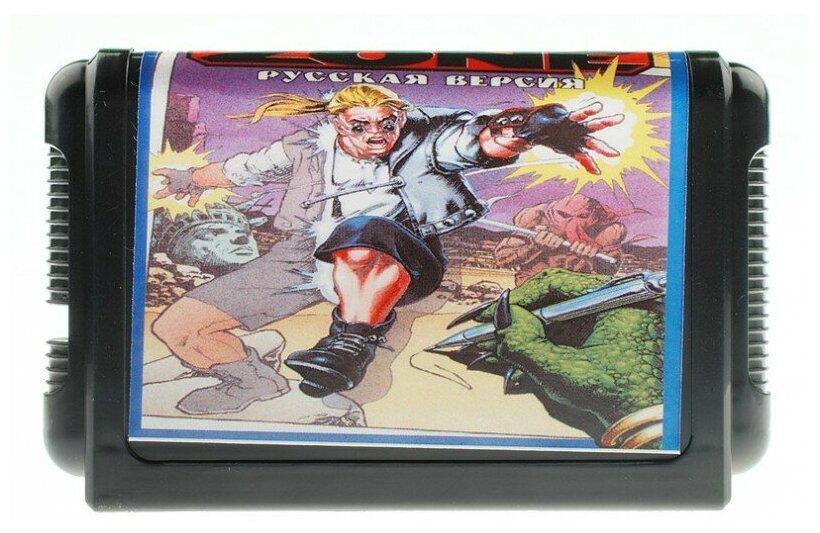 Картридж для приставок 16 бит Sega Magistr Mega Drive / 1 игра Comix Zone (рус)