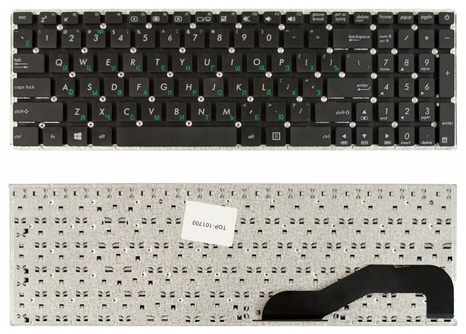 Клавиатура для ноутбука Asus X540 X540L X540LA X540CA X540SA pn 0KNB0-610TRU00 0KNB0-610TUS00 13NB0B01AP0301 15K930947950Q 90NB0B31R31RU0 90NB0B31-R31RU0 90NB0B31-R32RU0 MP-13K93SU-9209 MP-13K93SU-G50 MP-13K93US-G50 1250₽