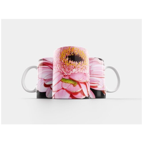 фото Кружка "гусеница, цветок, розовый" 320 мл lotsprints