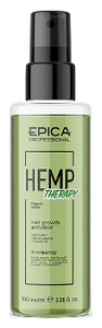 Фото EPICA Professional Hemp therapy ORGANIC Активатор роста волос с комплексом PROCAPIL™ и витамином РР, 100 мл.