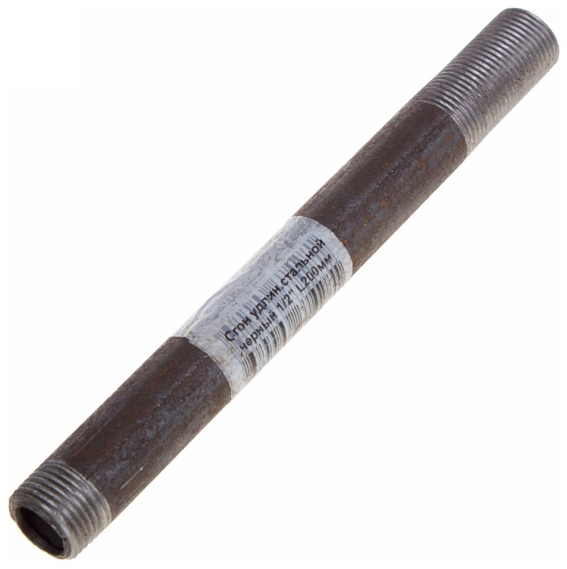 Сгон удлиненный стальной черный 1/2 L200мм Леруа Мерлен - фото №2