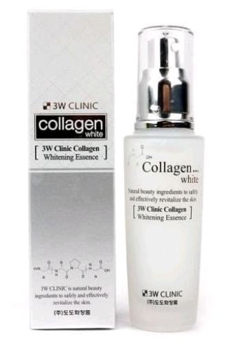 3w Clinic Collagen White - Whitening Essence Осветляющая эссенция для лица с "коллагеном" 50 мл.