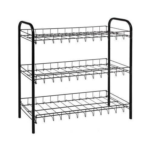 фото Metaltex подставка для обуви 3-х уровневая metaltex 64х26х59 см мт-36.55.03-038