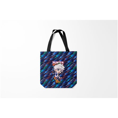 фото Сумка-шоппер / 40х40 см / аниме / киллуа hunter x burnettie