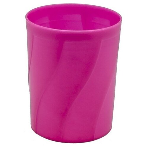 Подставка-стакан для канцелярии, розовая