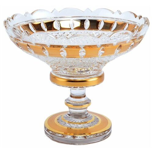 Конфетница 15 см н/н Crystal Heart 