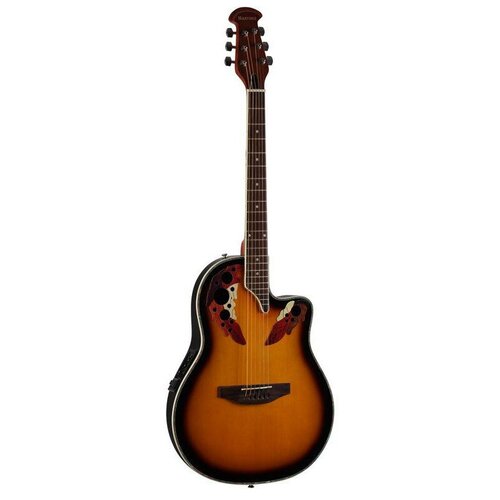 электроакустическая гитара ovation 1627vl 4gc Martinez W-164P SB электроакустическая гитара