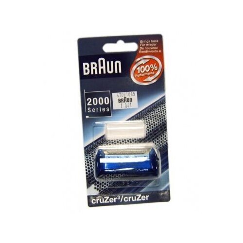 Аксессуар для электробритвы Braun Сетка для 2000 calypso blue CruZer 3 сетка для бритв braun серии 1000 2000 597