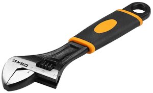 <b>Ключ</b> <b>разводной</b> DEKO 6" WR01, 150 мм <b>Ключ</b> <b>разводной</b> DEKO 6" WR01, 150 мм предназначен для разных 
