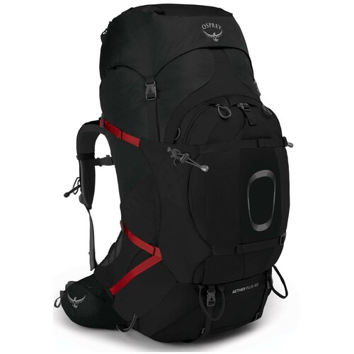 фото Рюкзак туристический osprey aether plus 100 (цвет: black) s/m