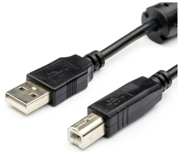 Аксессуар ATcom USB 2.0 AM/BM 1.5m Black АТ5474