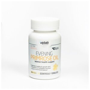 Фото VPLab Жирные кислоты VPLab, Ultra Womens Evening Primrose oil, спортивное питание, 60 капсул