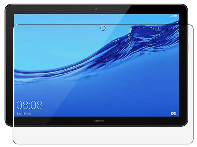 Защитное противоударное стекло MyPads для планшета Huawei MediaPad T5 10 (AGS2-L09/AL00/W09) с олеофобным покрытием