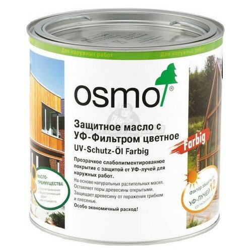 Защитное масло с УФ-фильтром, натуральное Osmo Осмо 429 \ 0,125л.