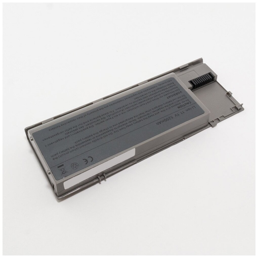 Аккумулятор OEM (совместимый с HX345, JD605) для ноутбука Dell Latitude D620 11.4V 4400mah серебристый