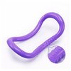 Кольцо-растяжка для йоги, 21 х 11 х 7 см, фиолетовое - изображение