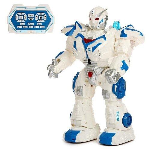 Робот интерактивный радиоуправляемый Рокетмэн световые и звуковые эффекты микс 335200₽