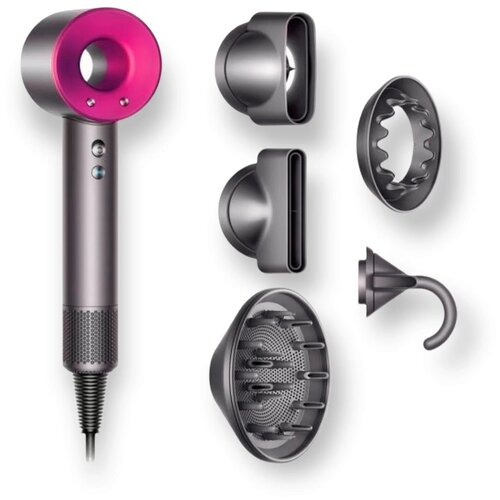Профессиональный фен для волосСерия Люкс с ионизацией5 магнитных насадок в комплекте Super Hair Dryer 1600Вт 430000₽