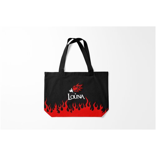 фото Сумка-шоппер / 46х35 см / рок / louna burnettie