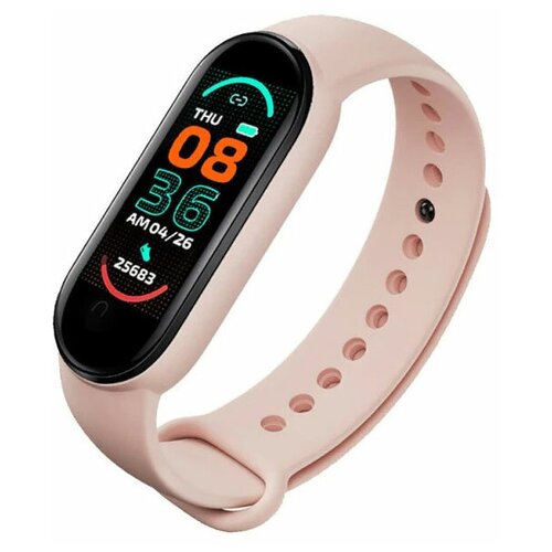 Фитнес-браслет M6 розовый 84900₽