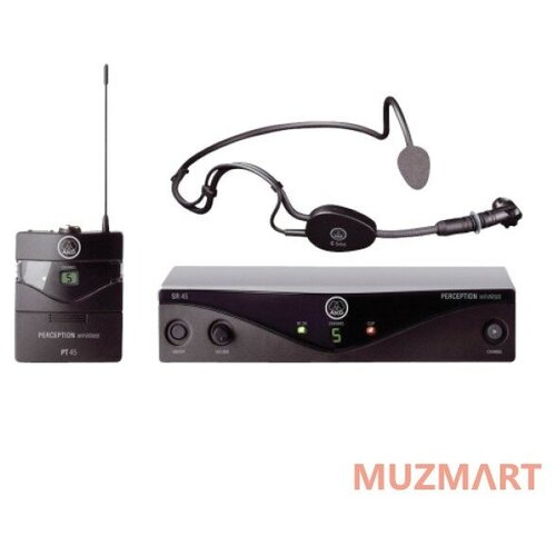 микрофон akg bd u2 AKG Perception Wireless 45 Sports Set BD-U2 Радиосистема с головным микрофоном