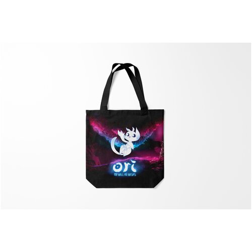 фото Сумка-шоппер / 40х40 см / геймерам / ori and the will of wisps burnettie