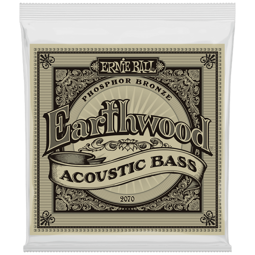 Набор струн Ernie Ball 2070 Earthwood Phosphor Bronze, 1 уп. ernie ball 2070 45 95 струны для акустической бас гитары